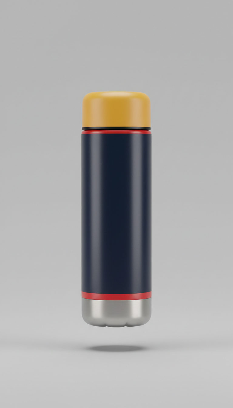 Insulated Water Bottle Double-Walled Steel